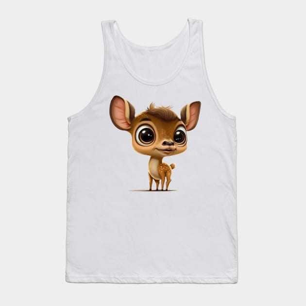 Dear Deer Tank Top by MyMagicalPlace